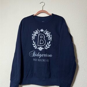 Navy blue Bridgeton Sweater size medium